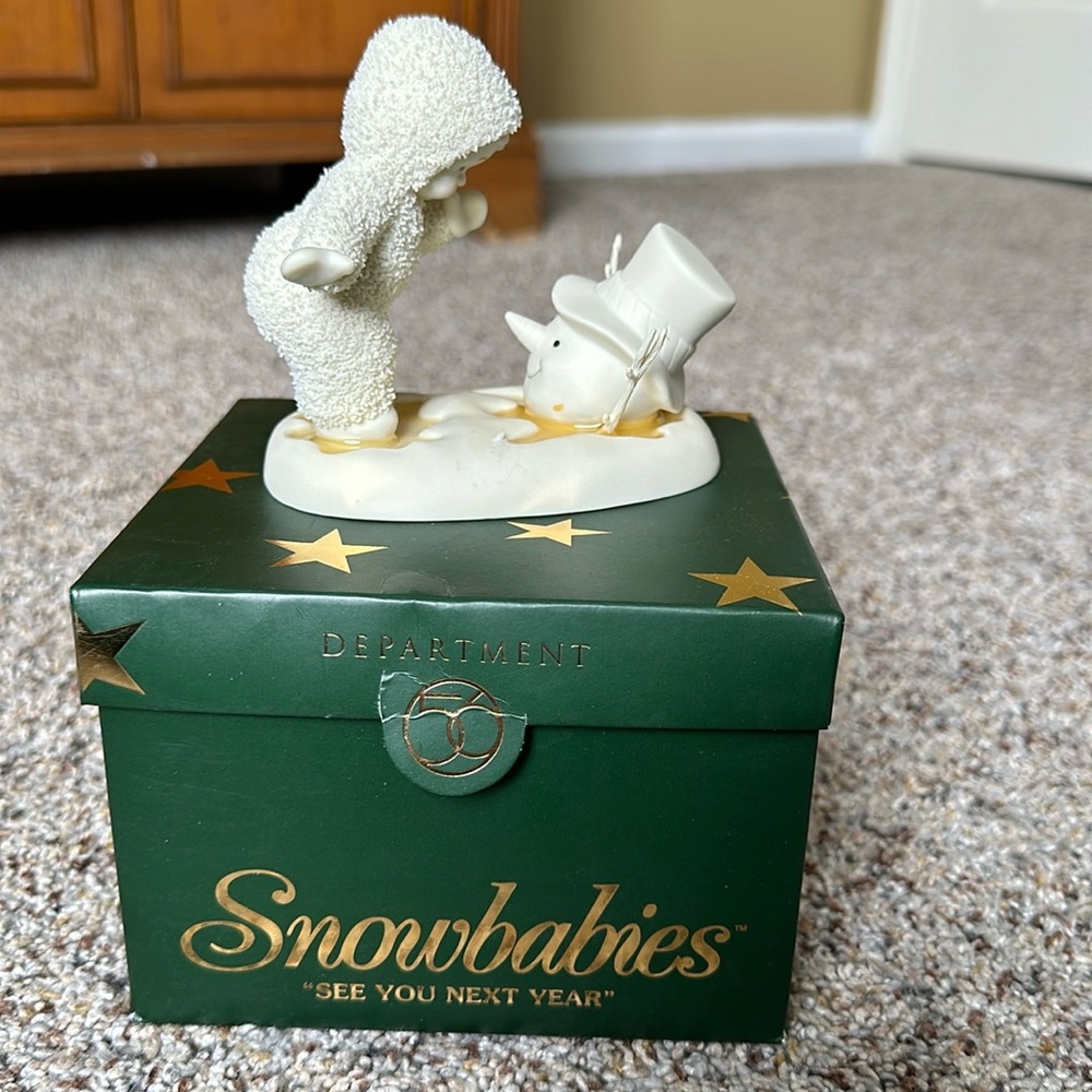 “See you next year” Snowbabies